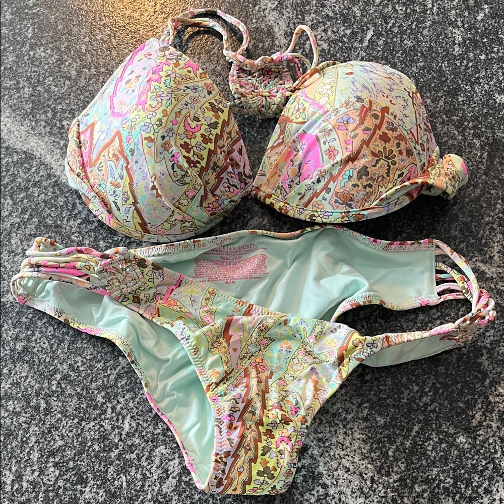 Victoria's Secret Pastel Paisley Bikini